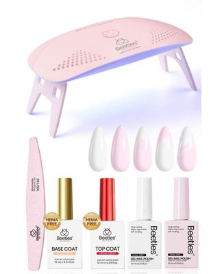 Gel Nail Polish Kit with UV Light