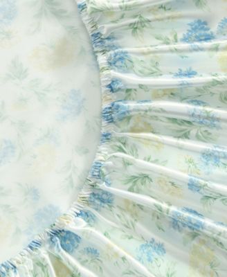 Printed Satin Edwina 4-Pc. Sheet Set, King