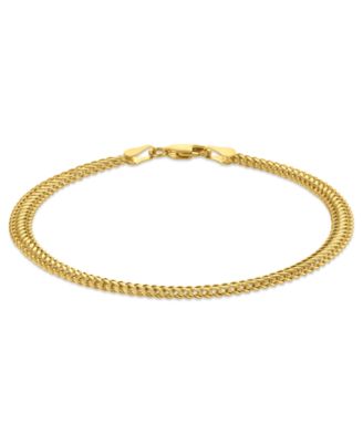Polished Infinity Link Chain Bracelet in 10k Gold