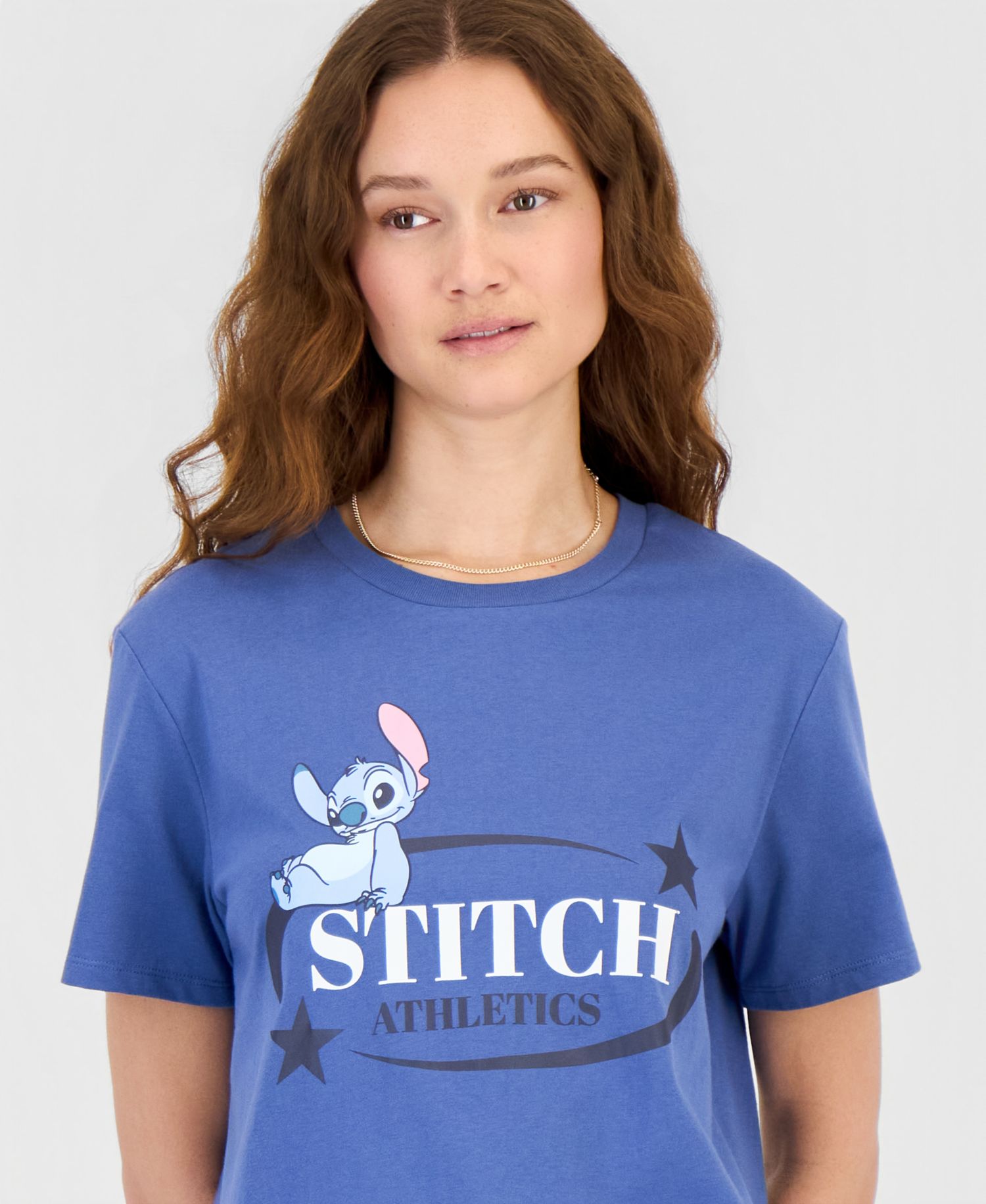 Juniors' Stitch Athletics Graphic Print T-Shirt
