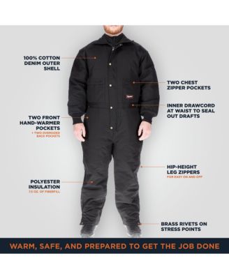 Big & Tall ComfortGuard Coveralls - -10°F Comfort, Insulated, Water-Repellent, Durable, Full-Body Workwear for Cold Weather Protection