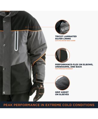Big & Tall PolarForce Insulated Jacket - Ultra-Warm, Waterproof, Heavy-Duty Work Coat for Extreme Cold