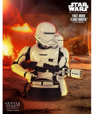 First Order Flametrooper Figure Statue | 7-Inch Character Resin Bust