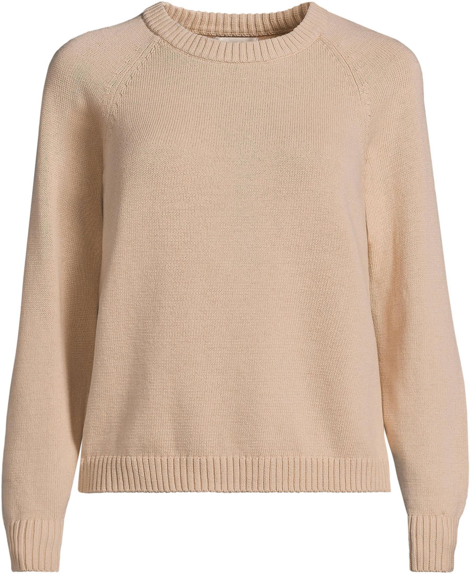 Plus Size Drifter Raglan Crew Sweater