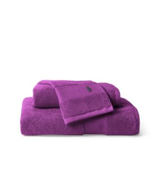 Polo Player Cotton Washcloth, 13" x 13"