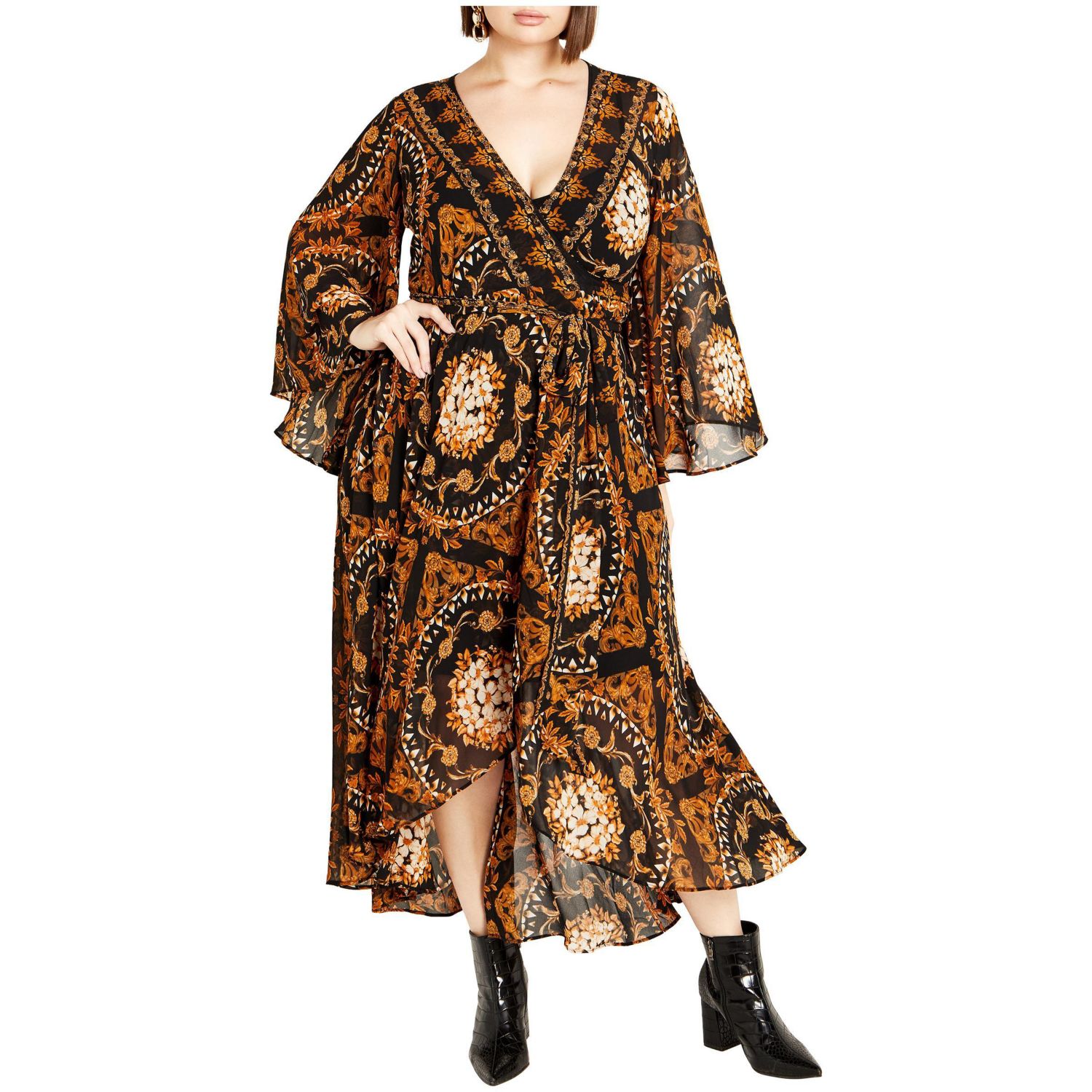 Women's Freya Placement Maxi Dress