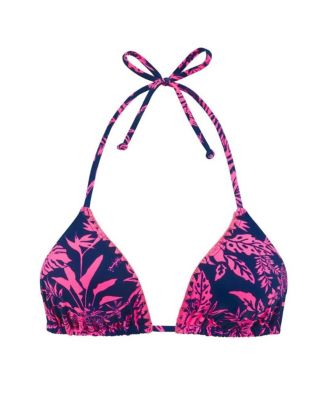 Women's Tropical Triangle Bikini Swimsuit Top Bra Sizing