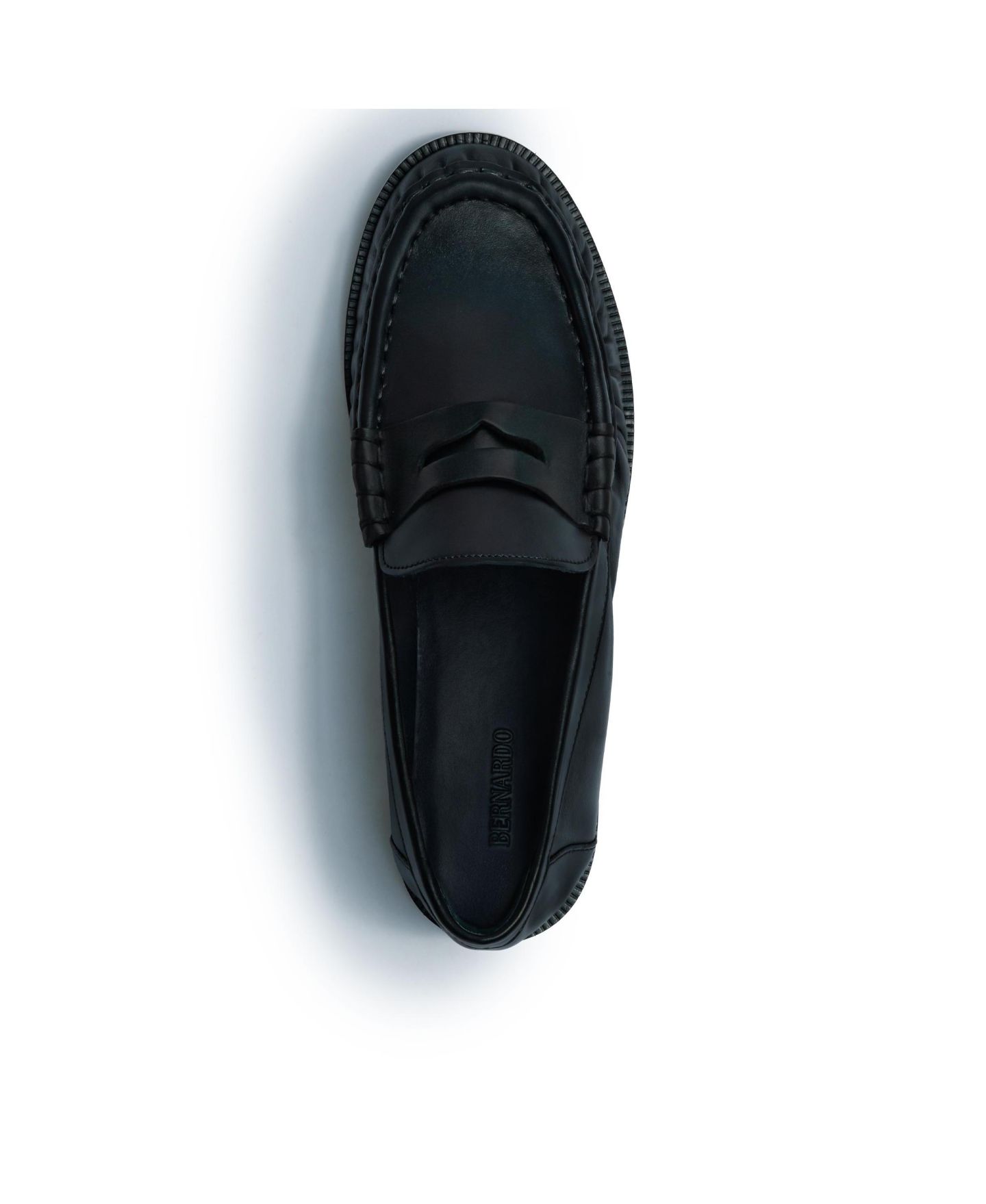 Женские туфли Bernardo Footwear Tilda Penny Loafer, цвет: Чёрный — фото 4