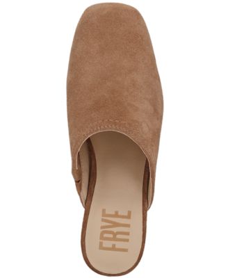 Women's Campus Block Heel Leather Clogs
