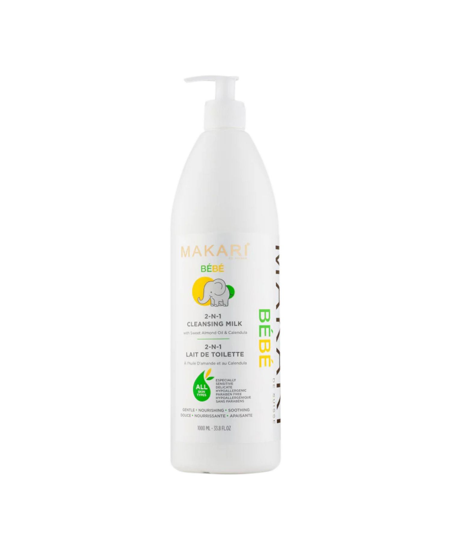 Baby Cleansing Milk 1000 Millilitres