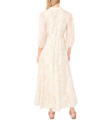 Women's V-Neck Maxi Dress