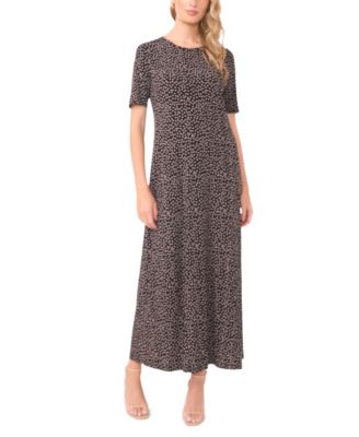 Women's Crewneck Maxi Dress