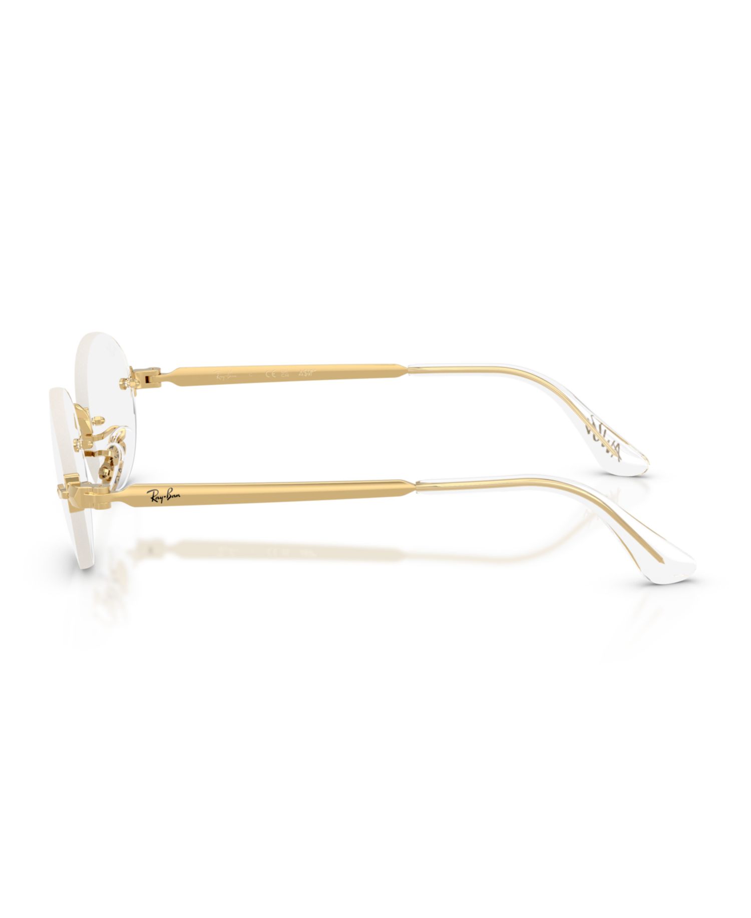 Unisex Oval Metal RB3929V Optics By A$AP Rocky Eyeglasses