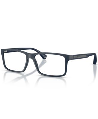 Men's Rectangle Eyeglasses, EA3038