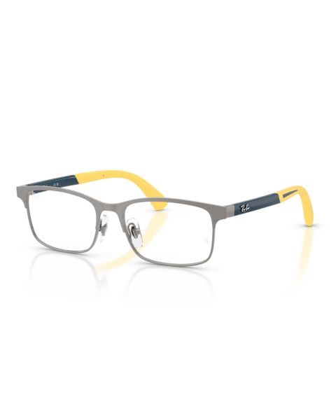 Детские очки Ray-Ban Rectangle Metal RB1061 Eyeglasses(Ages 07-10), цвет: Графитовый