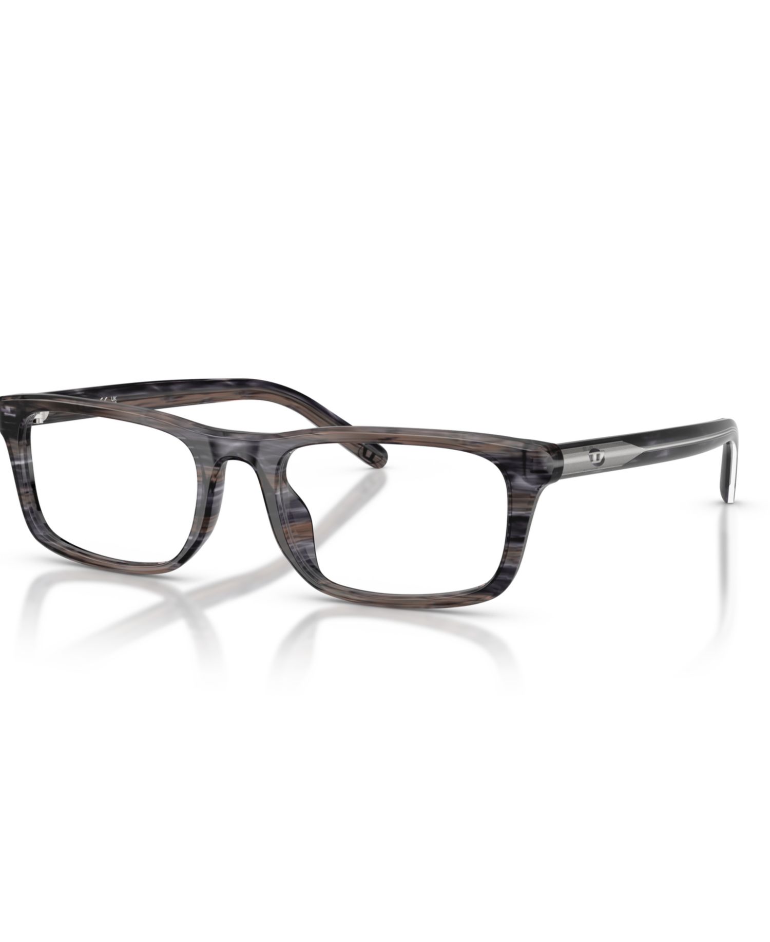 Unisex Rectangle Plastic DL4017U Eyeglasses