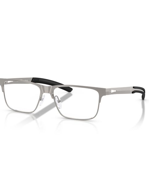 Мужские очки Scuderia Ferrari Man Rectangle Metal FZ7018 Eyeglasses, цвет: Графитовый металлик