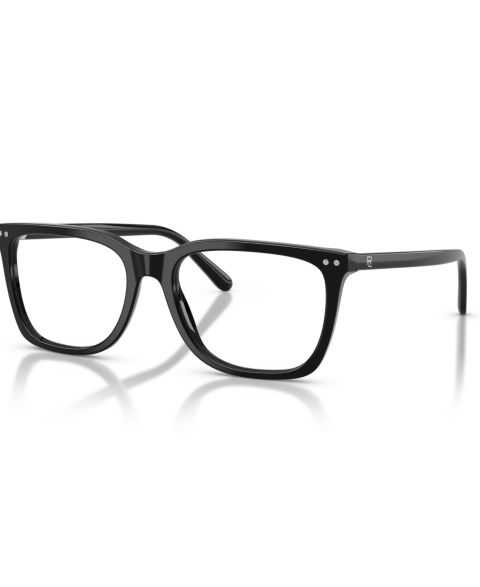 Мужские очки Ralph Lauren Man Rectangle Plastic RL6265 Eyeglasses, цвет: Чёрный