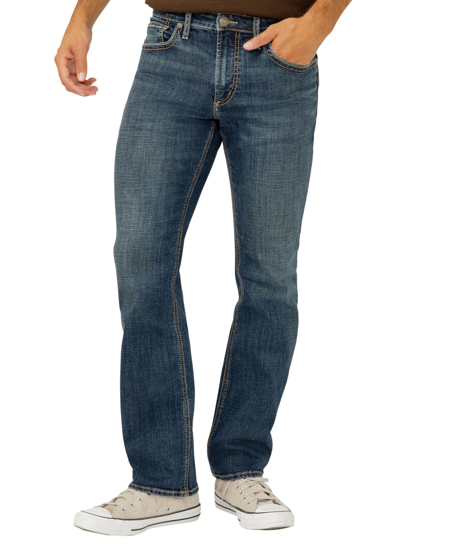 Мужские облегающие джинсы Bootcut