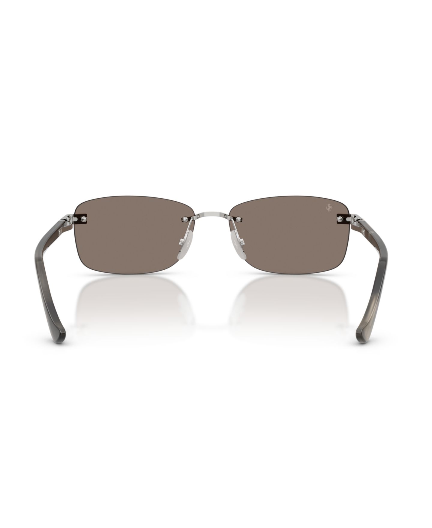 Очки Ferrari Unisex Pillow Titanium FH1029TD Eyeglasses, цвет: Золотой матовый — фото 6