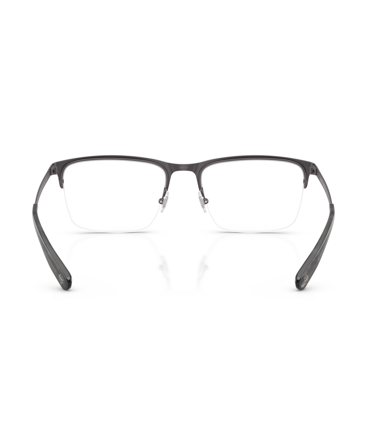 B by Brooks Brothers Men's Rectangle Eyeglasses