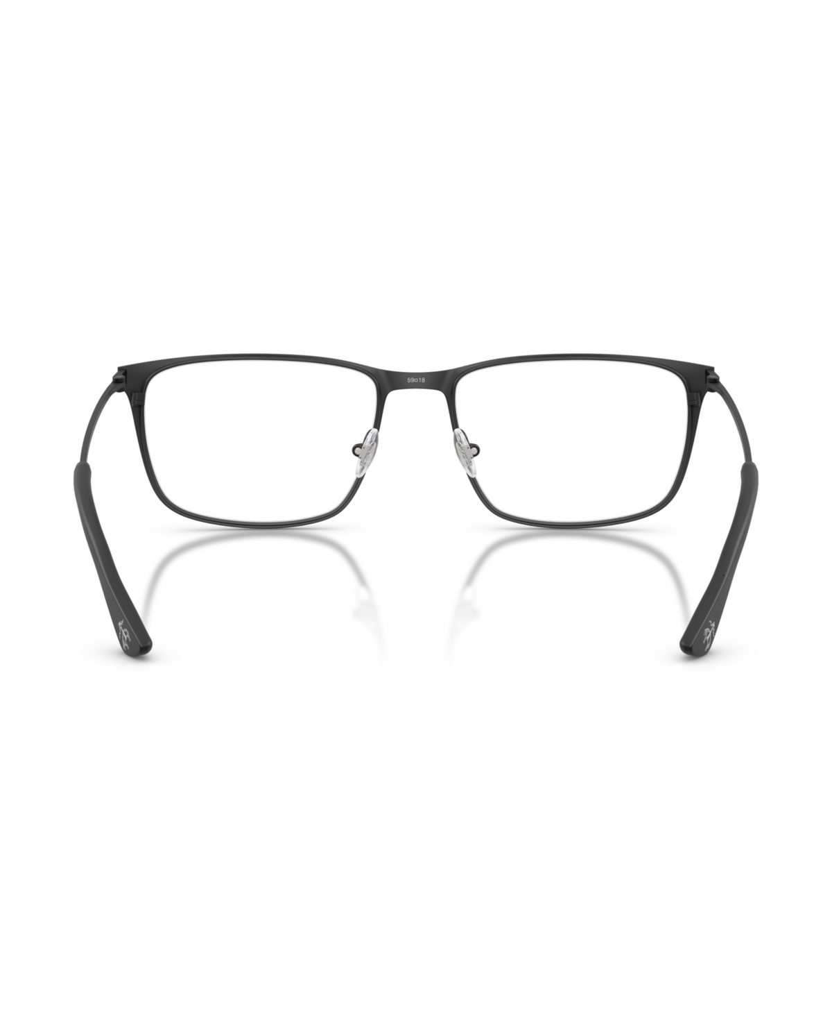 B by Brooks Brothers Men's Rectangle Eyeglasses