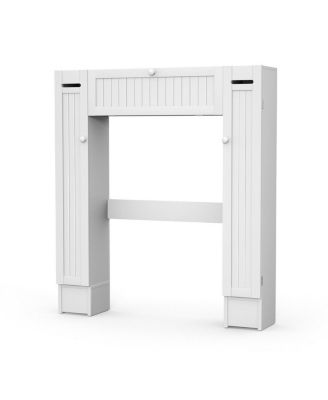 Wooden Over The bath fixture Bathroom Storage Cabinet Organizer