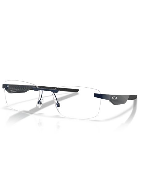 Очки Oakley Unisex Rectangle Metal OX3126 Steakhouse 1.0 Eyeglasses, цвет: Тёмно-синий
