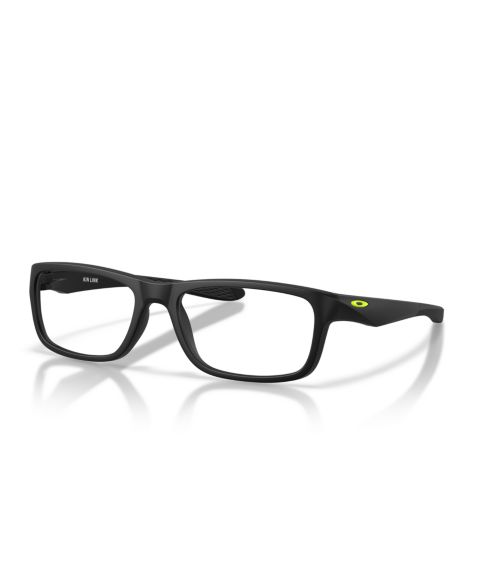 Детские очки Oakley Rectangle Plastic OY8033 Kin Link Eyeglasses(Ages 07-10), цвет: Атласный чёрный