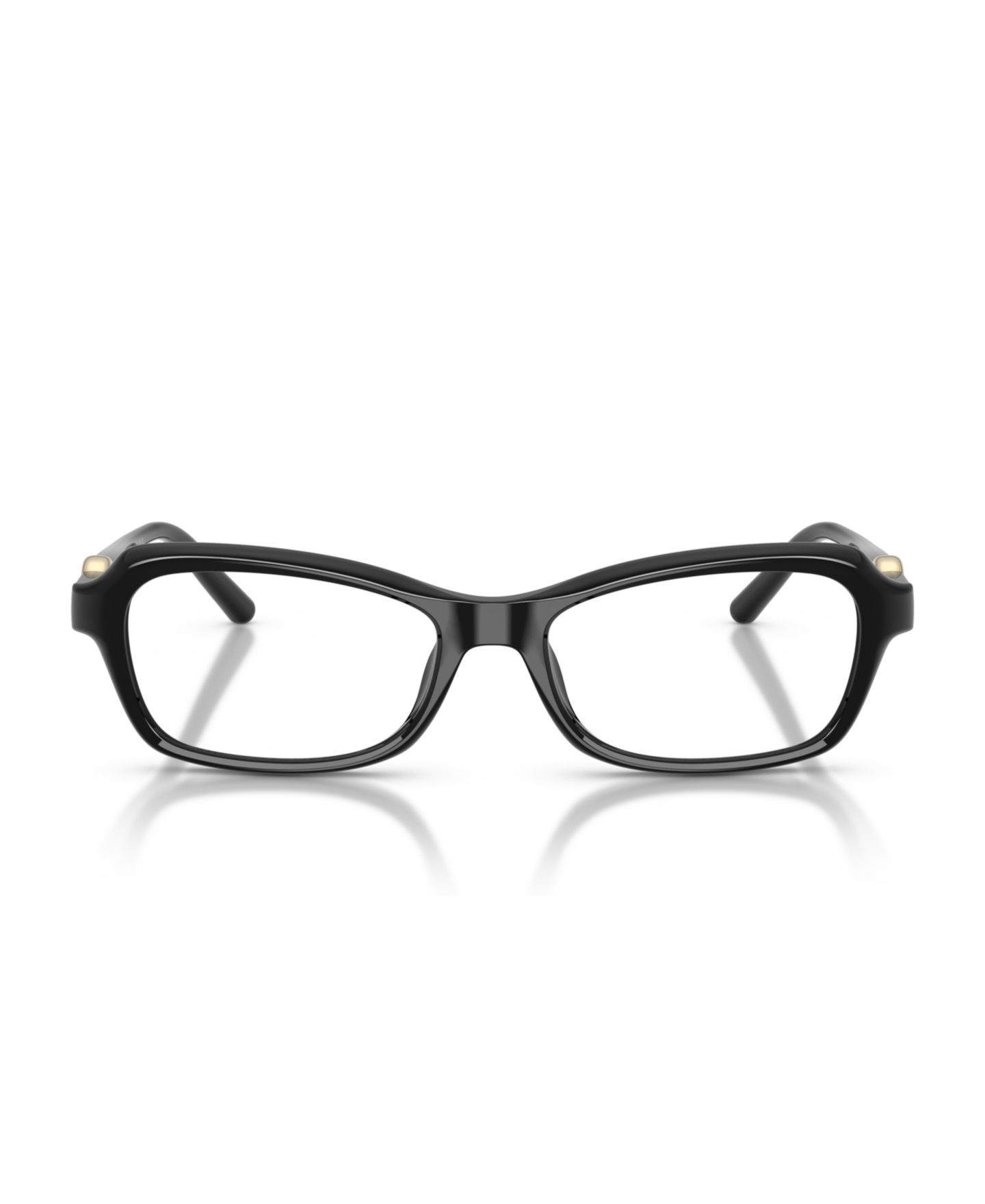 Женские очки Michael Kors Woman Round Plastic MK4182U Hakone Eyeglasses, цвет: Чёрный — фото 4