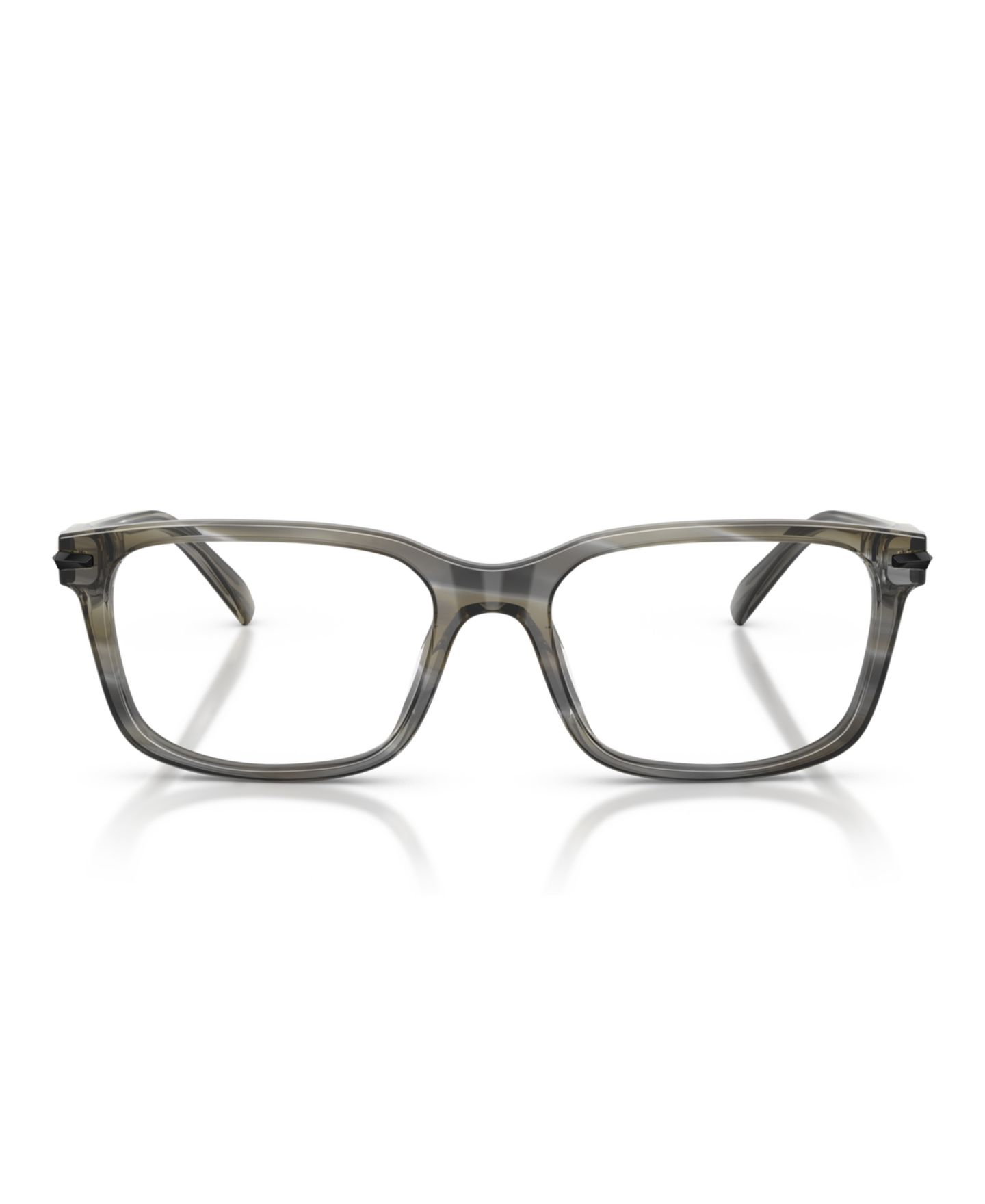 Мужские очки Michael Kors Man Square Plastic MK4188U Seal Harbor Eyeglasses, цвет: Угольный — фото 4