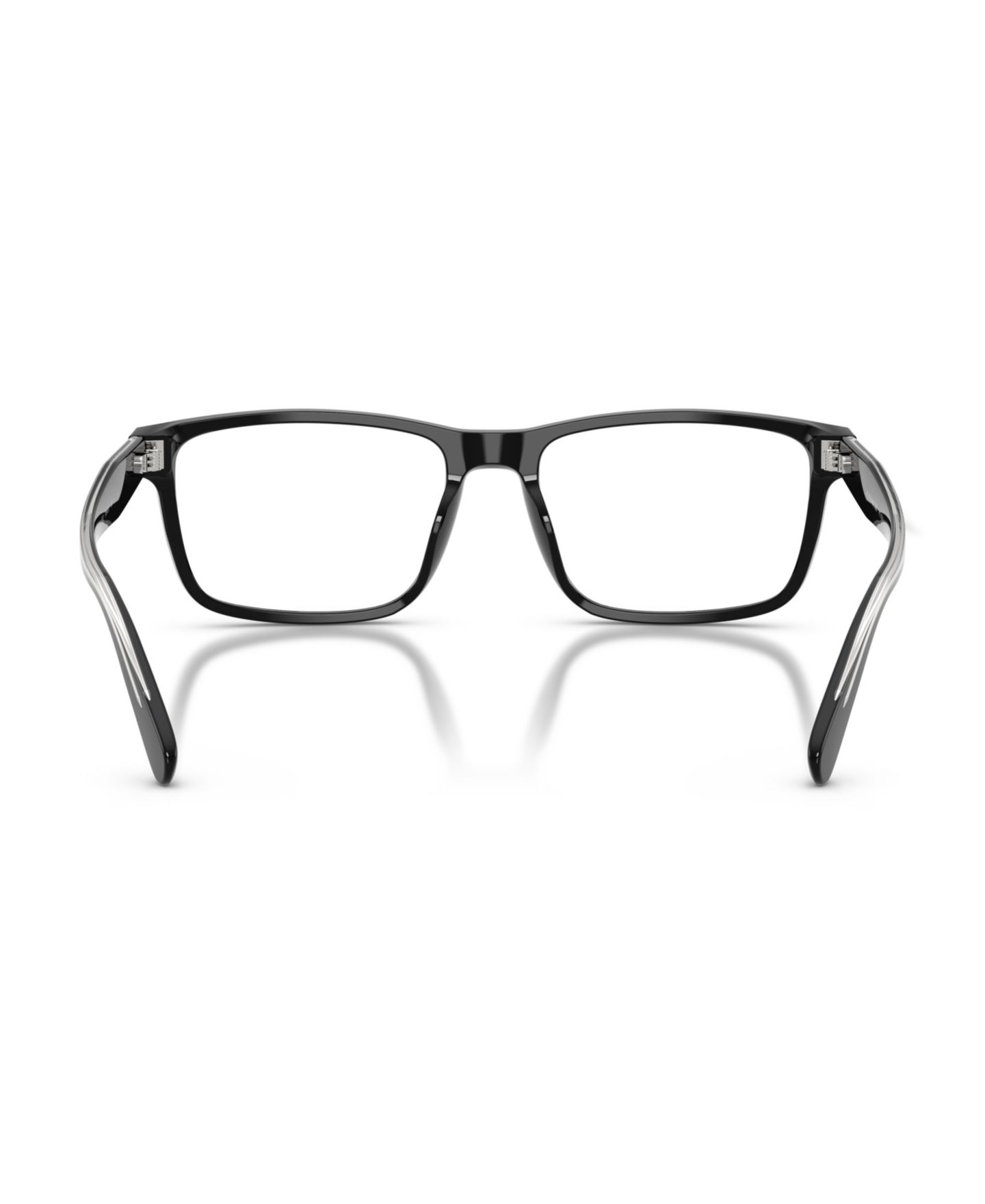 Мужские очки COACH Man Rectangle Plastic HC6292U Eyeglasses, цвет: Чёрный — фото 2