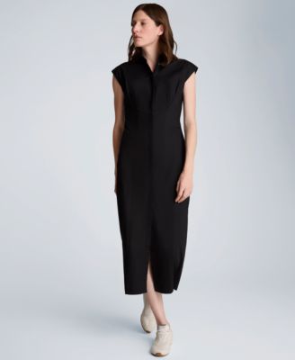 Women's Collared Button-Front Dress