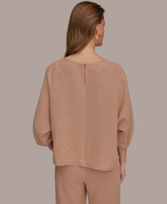 Women's Boat Neck Blouse