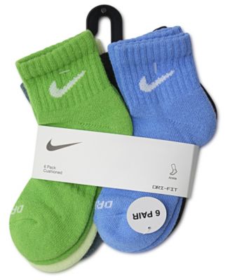Boys 4-7 Ankle Socks, 6-Pack