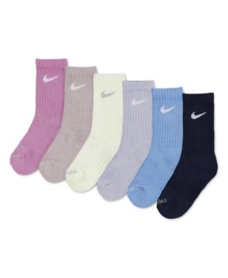 Boys' 4-5 Performance Crew Socks, 6-Pack