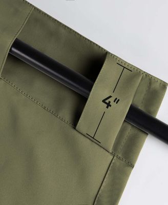 Solid Classic Modern Blackout Curtain Set ,26" x 84" (Set of 2)