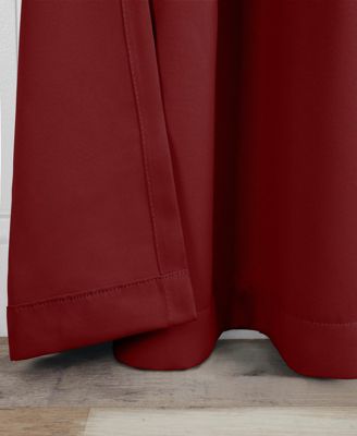 Solid Classic Modern Blackout Curtain Set ,26" x 84" (Set of 2)