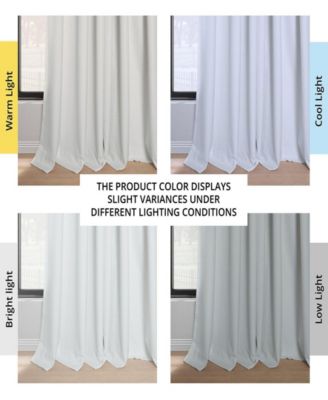 French Pleat Performance Linen Hotel Blackout Curtain