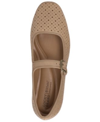 Women's Tannyr Perforated Mary Jane Ballet Flats