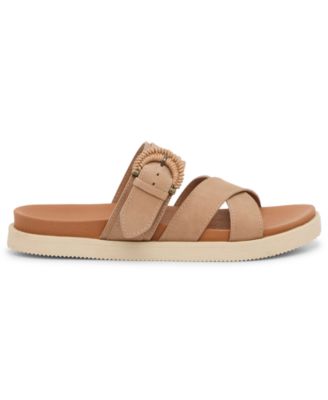 Women's Morissa Buckle Footbed Flat Sandals