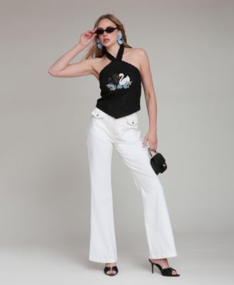 Women's High-Rise Wide-Leg Jeans