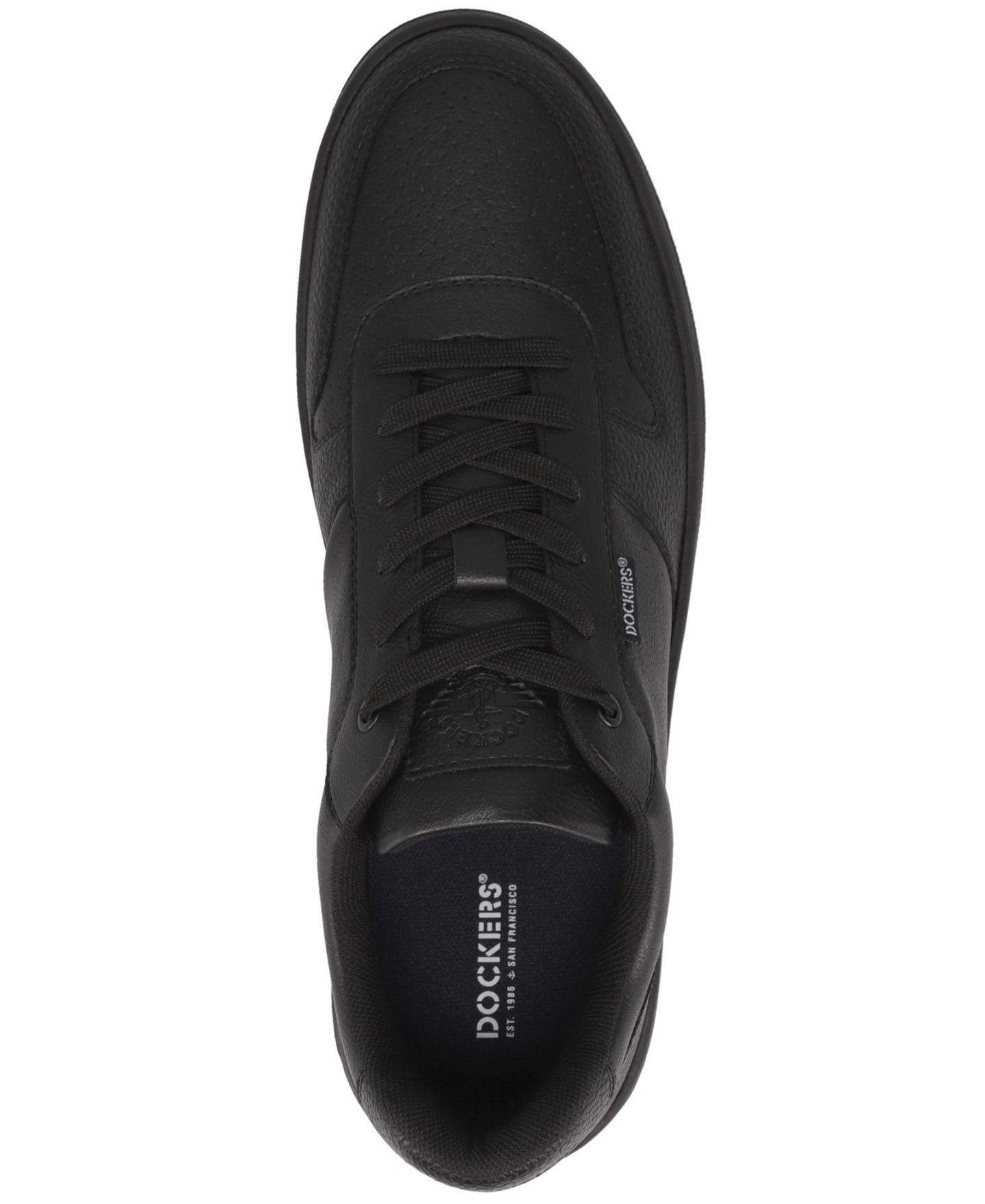 Мужские кроссовки Dockers Energy Lo Synthetic Lace-Up, цвет: Чёрный — фото 4
