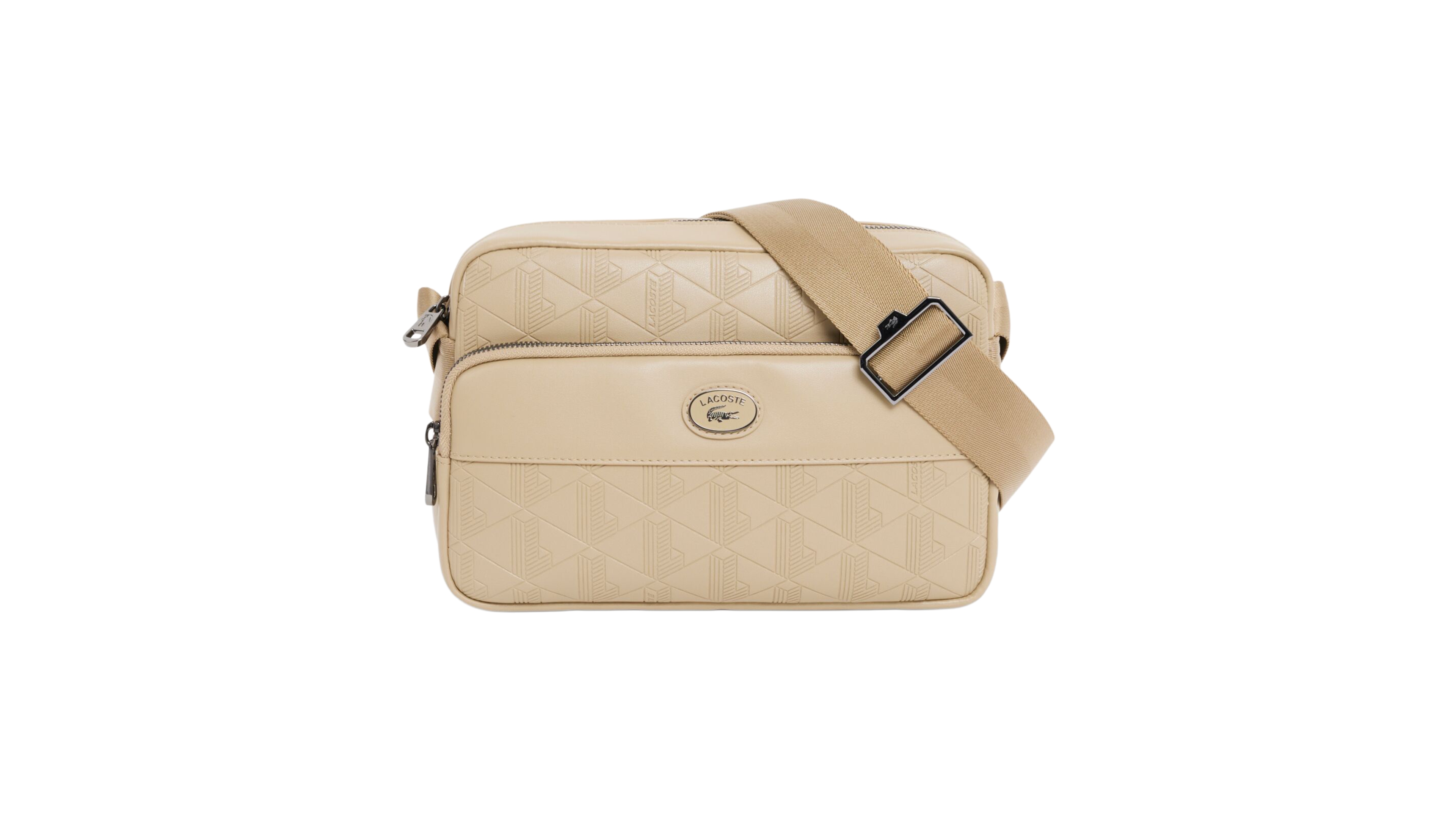Lacoste Men's Monogram Reporter Bag