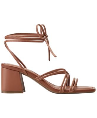 Women's Gelardi Strappy Tie-Up Block Heel Dress Sandals