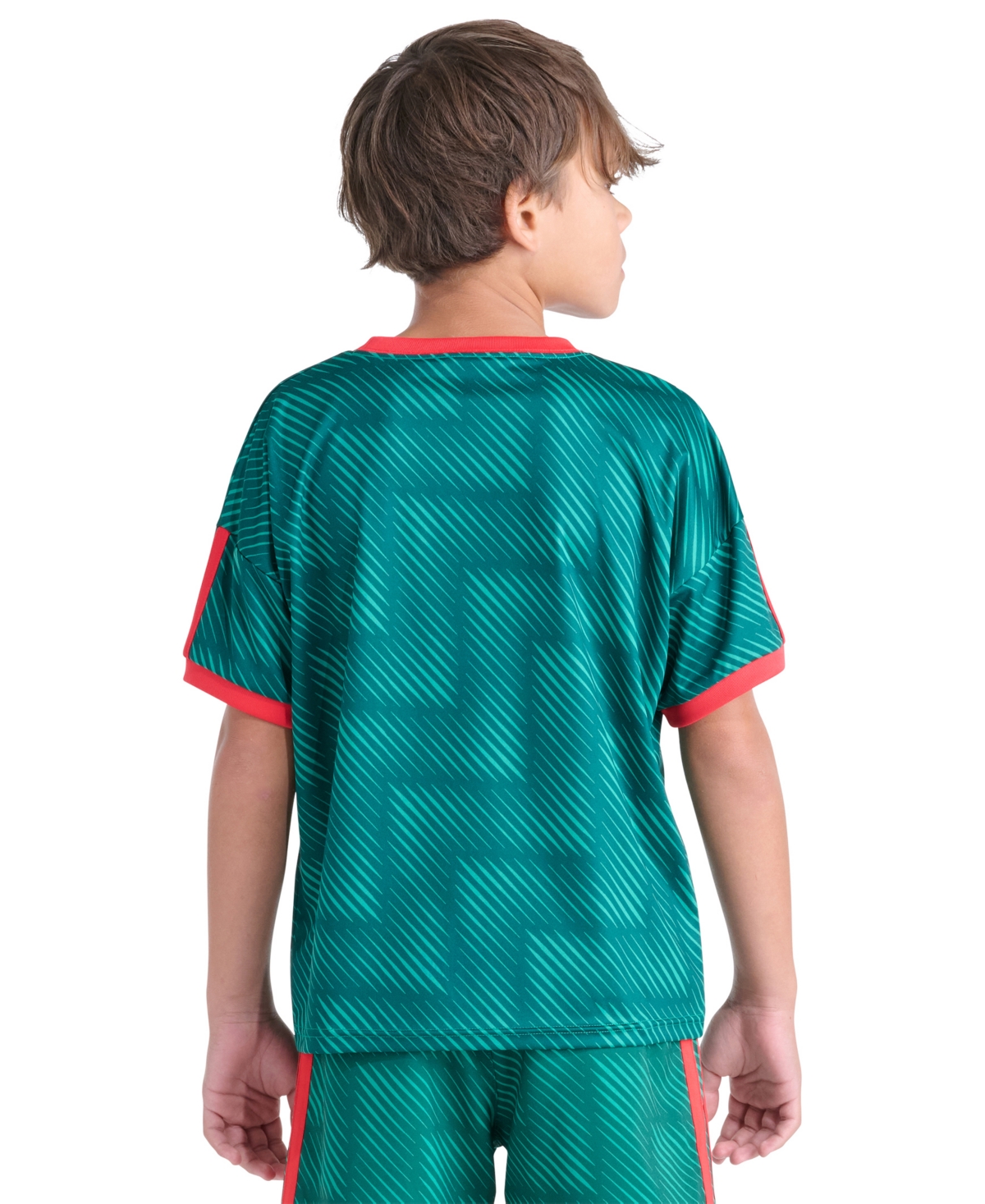 adidas Boys' 8-20 World Soccer Short-Sleeve T-Shirt