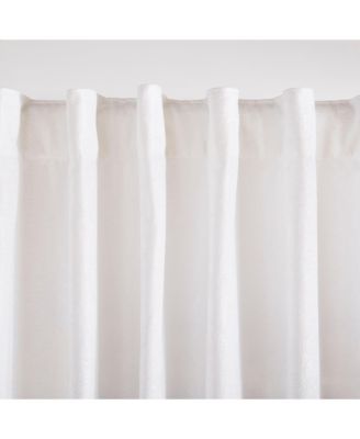 Jenkins Light Filtering, Back Tab and Rod Pocket Single Curtain Panel