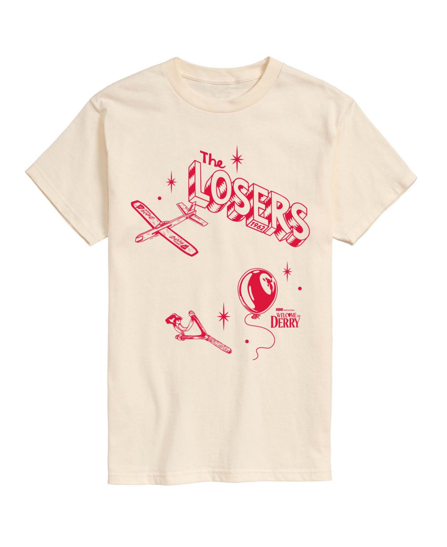 Men's Welcome to Derry The Losers Short-Sleeve Graphic T-Shirt