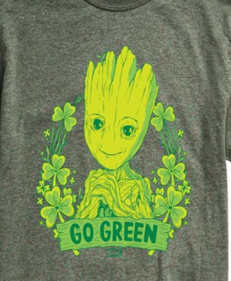 Men's Guardians Of The Galaxy Groot Go Green Short-Sleeve Graphic T-Shirt