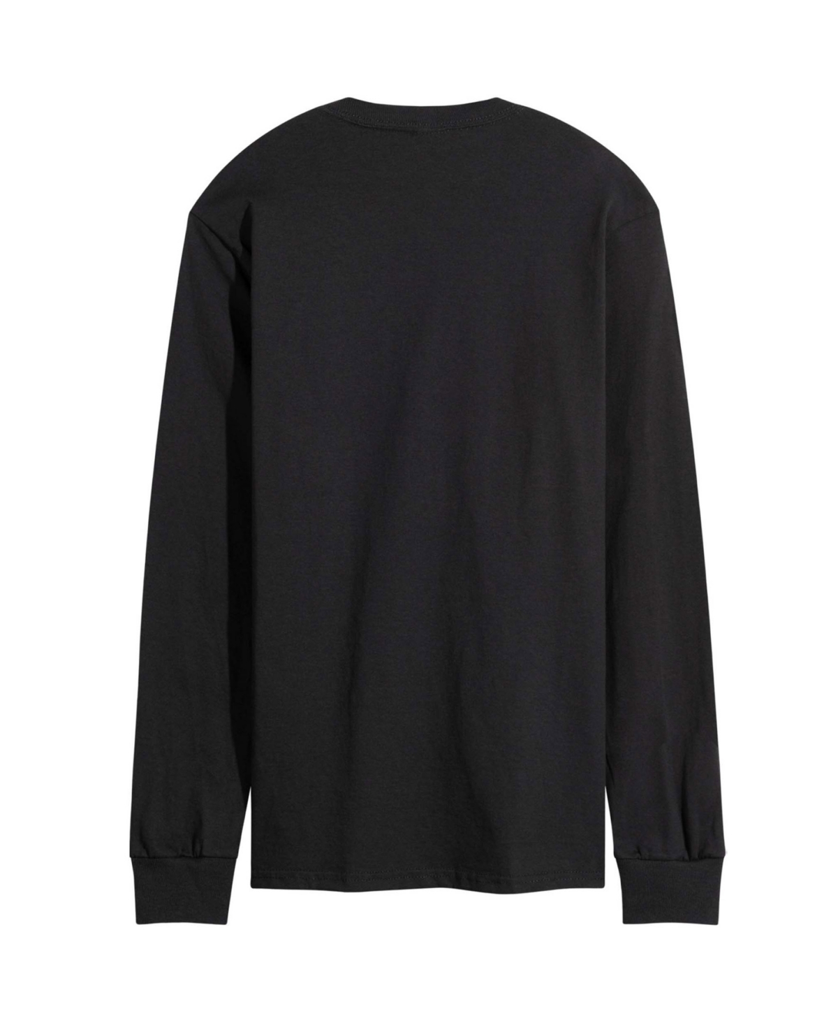 Airwaves Men's Black Phone 2 Dead Is Just A Word Long-Sleeve Graphic T-Shirt